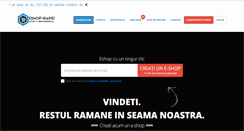 Desktop Screenshot of eshop-rapid.ro